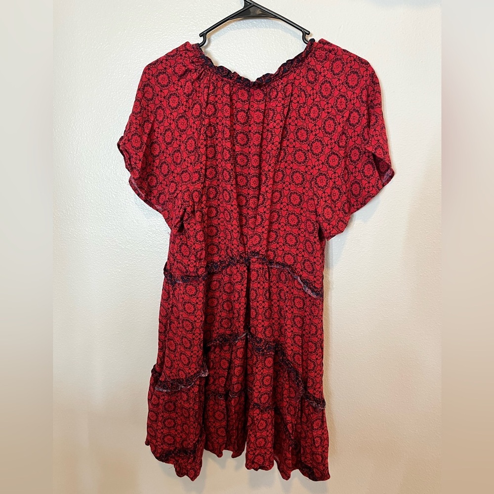 Anthropologie By Robin Tiered Dress M - Picture 7 of 7